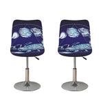 Astrological Scorpio Sign Print Bar Stool Covers