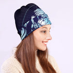 Astrological Scorpio Sign Print Beanie