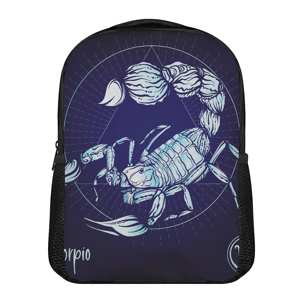 Astrological Scorpio Sign Print Casual Backpack