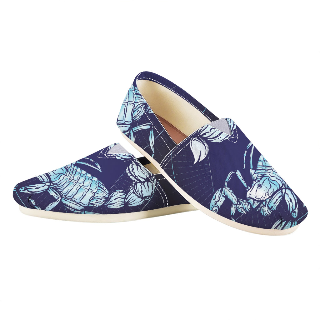 Astrological Scorpio Sign Print Casual Shoes