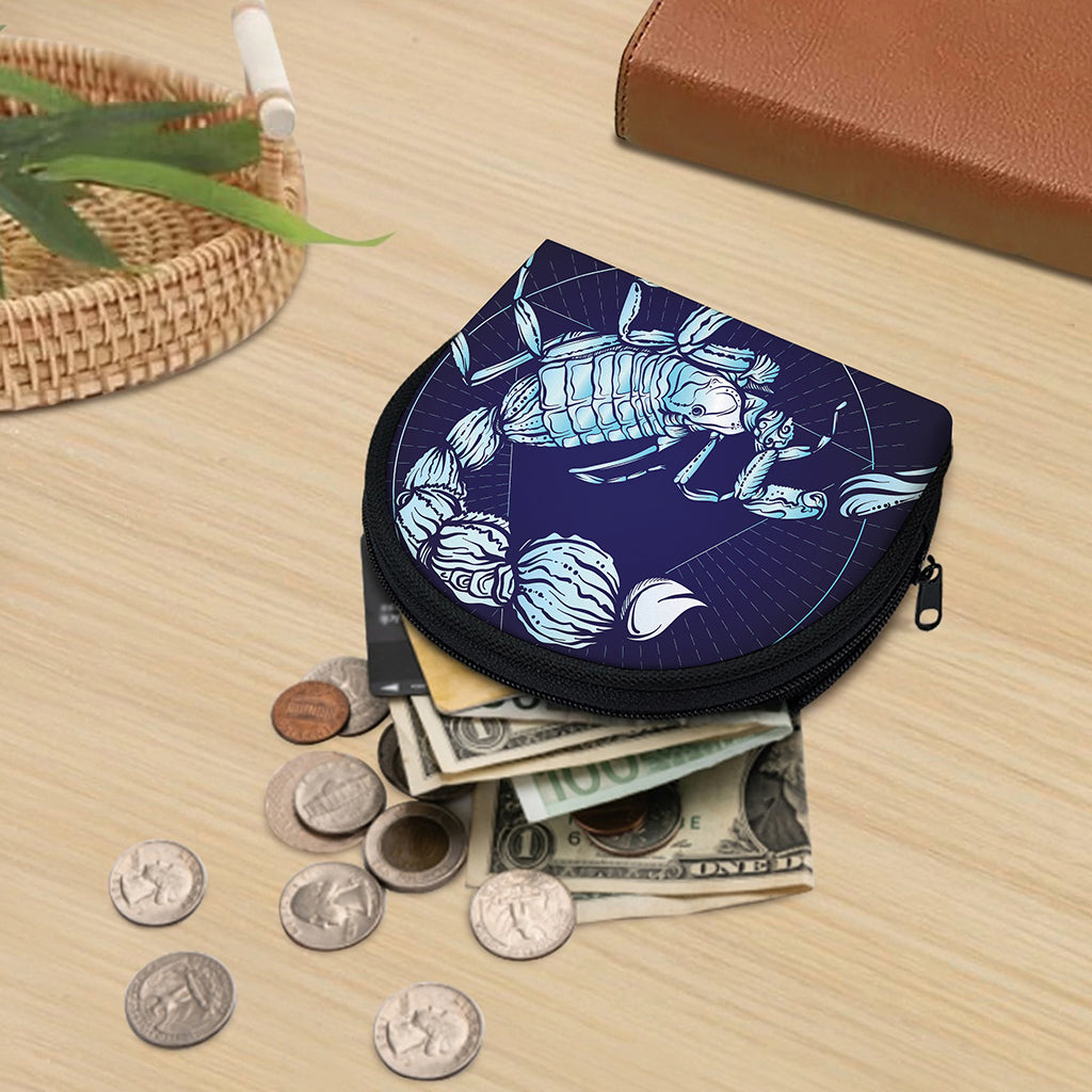 Astrological Scorpio Sign Print Coin Purse