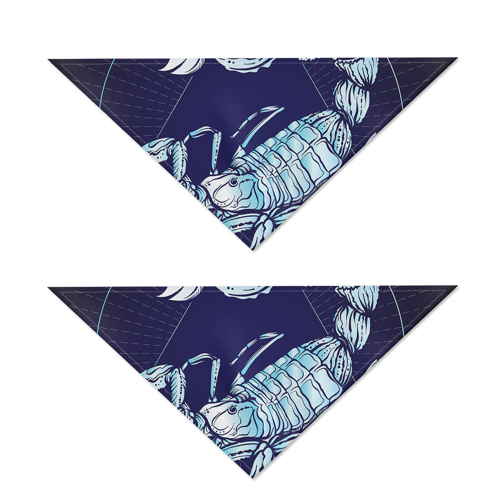 Astrological Scorpio Sign Print Dog Bandana
