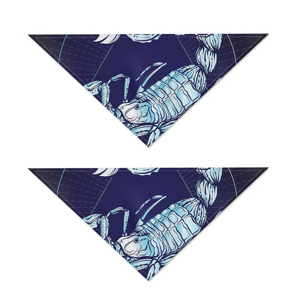 Astrological Scorpio Sign Print Dog Bandana