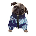 Astrological Scorpio Sign Print Dog Zip Up Jacket