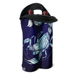 Astrological Scorpio Sign Print Double Neoprene Wine Tote