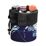 Astrological Scorpio Sign Print Drawstring Makeup Bag