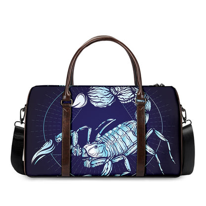 Astrological Scorpio Sign Print Duffle Bag