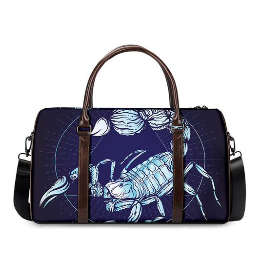 Astrological Scorpio Sign Print Duffle Bag