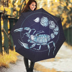 Astrological Scorpio Sign Print Foldable Umbrella