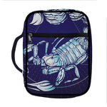Astrological Scorpio Sign Print Front Pocket Bible Bag