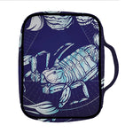 Astrological Scorpio Sign Print Front Pocket Bible Bag