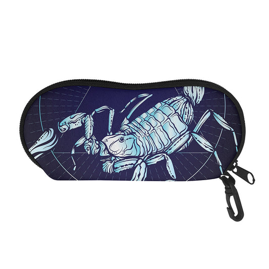 Astrological Scorpio Sign Print Glasses Case