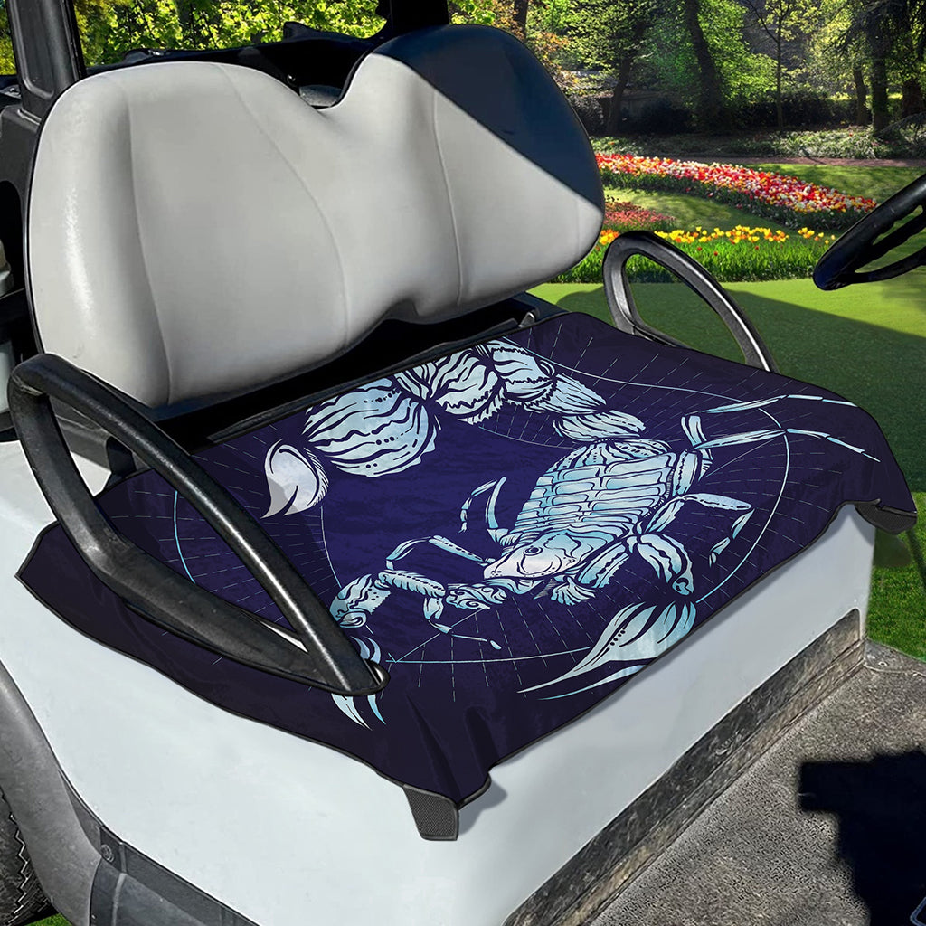Astrological Scorpio Sign Print Golf Cart Seat Cover