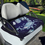Astrological Scorpio Sign Print Golf Cart Seat Cover