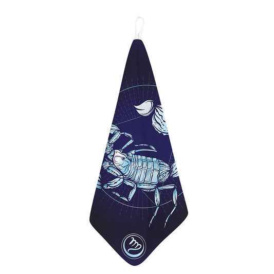 Astrological Scorpio Sign Print Hand Towel