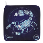 Astrological Scorpio Sign Print Hand Towel