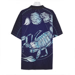 Astrological Scorpio Sign Print Hawaiian Shirt
