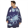 Astrological Scorpio Sign Print Hoodie Blanket
