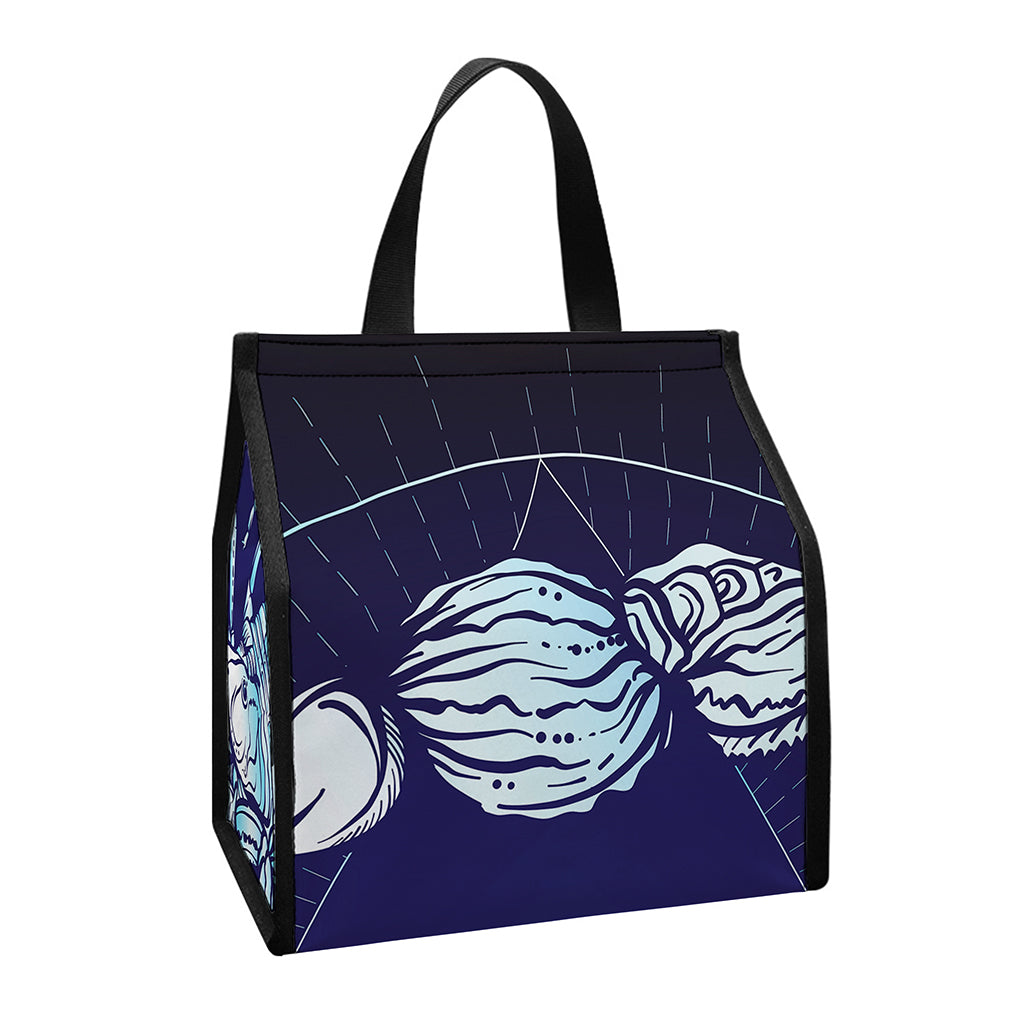 Astrological Scorpio Sign Print Insulated Lunch Tote