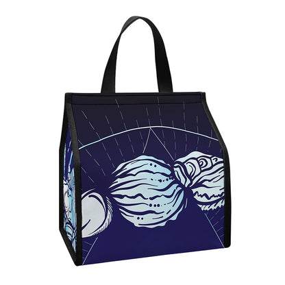 Astrological Scorpio Sign Print Insulated Lunch Tote