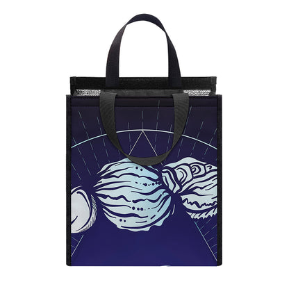 Astrological Scorpio Sign Print Insulated Lunch Tote