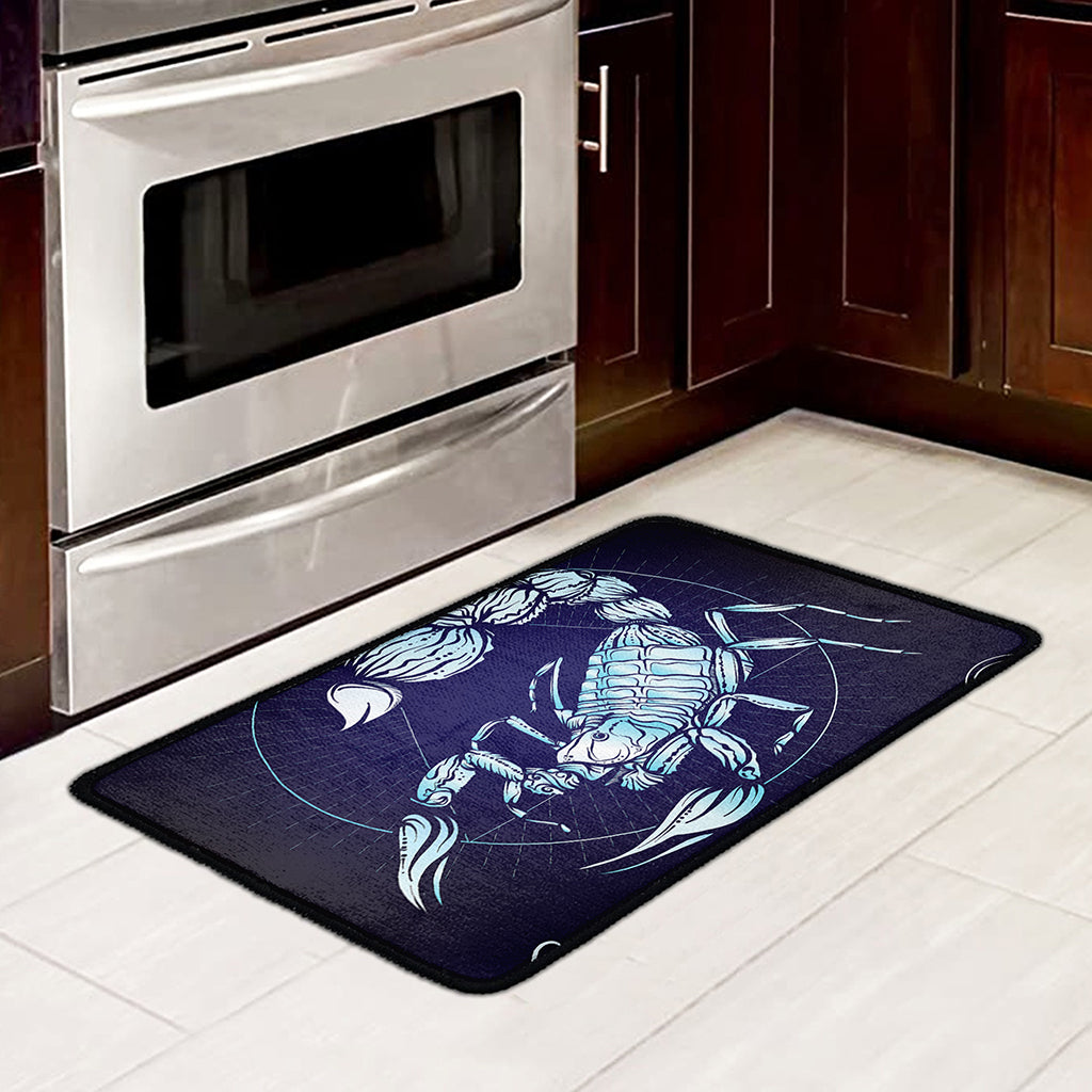Astrological Scorpio Sign Print Kitchen Mat