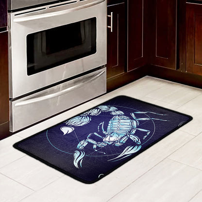 Astrological Scorpio Sign Print Kitchen Mat