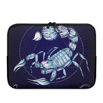 Astrological Scorpio Sign Print Laptop Sleeve
