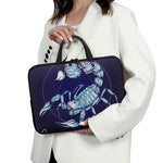 Astrological Scorpio Sign Print Laptop Sleeve With Handle