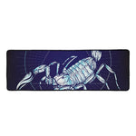 Astrological Scorpio Sign Print Long Kitchen Mat
