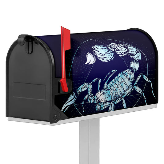 Astrological Scorpio Sign Print Mailbox Cover