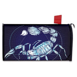 Astrological Scorpio Sign Print Mailbox Cover