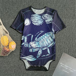 Astrological Scorpio Sign Print Men's Bodysuit