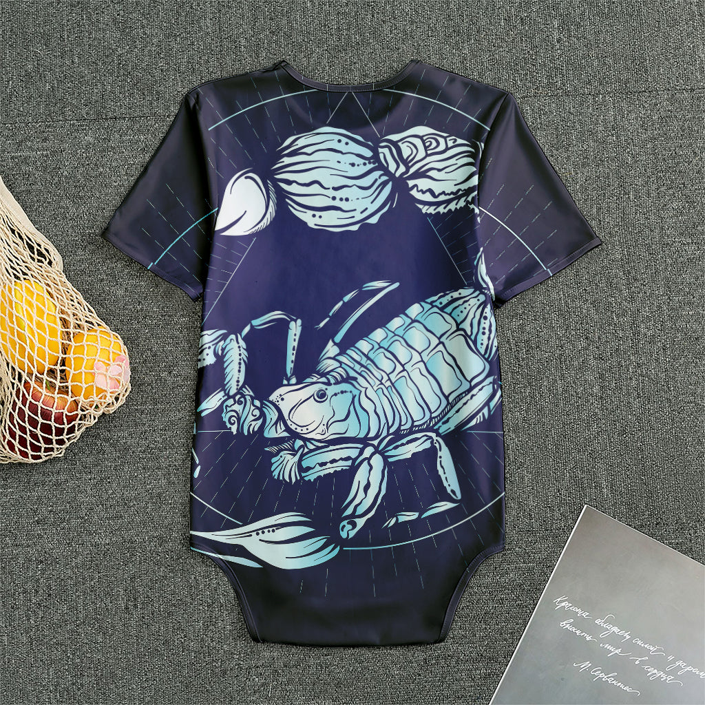 Astrological Scorpio Sign Print Men's Bodysuit