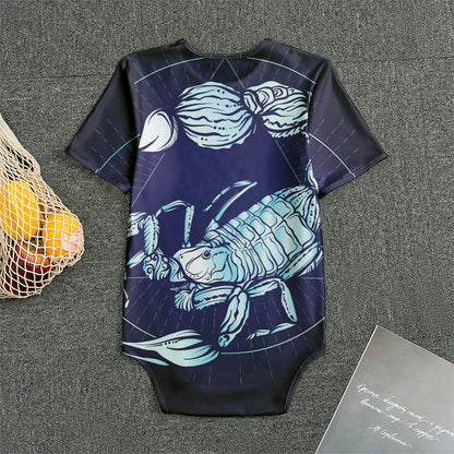 Astrological Scorpio Sign Print Men's Bodysuit