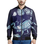 Astrological Scorpio Sign Print Men's Bomber Jacket