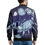 Astrological Scorpio Sign Print Men's Bomber Jacket