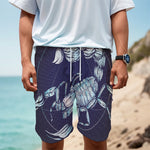 Astrological Scorpio Sign Print Men's Cargo Shorts