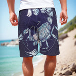 Astrological Scorpio Sign Print Men's Cargo Shorts