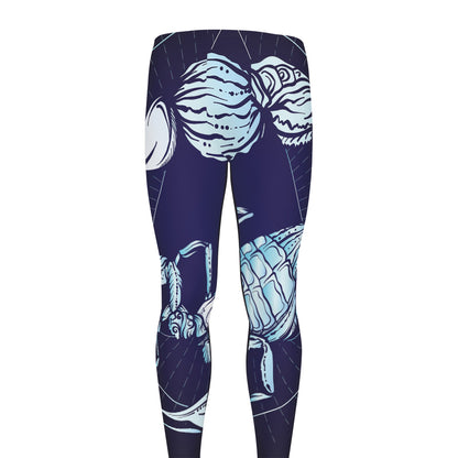 Astrological Scorpio Sign Print Men's leggings