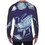 Astrological Scorpio Sign Print Men's Long Sleeve T-Shirt