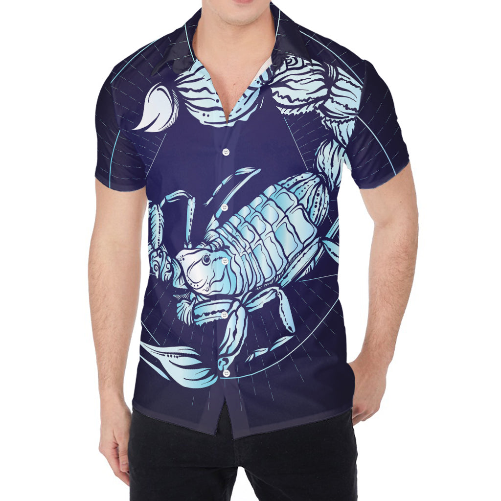 Astrological Scorpio Sign Print Men's Shirt