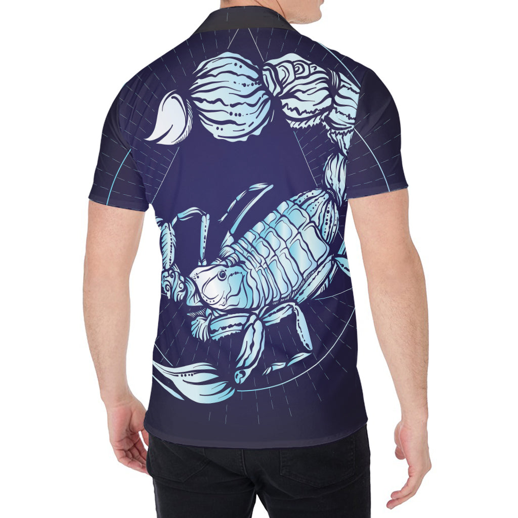 Astrological Scorpio Sign Print Men's Shirt