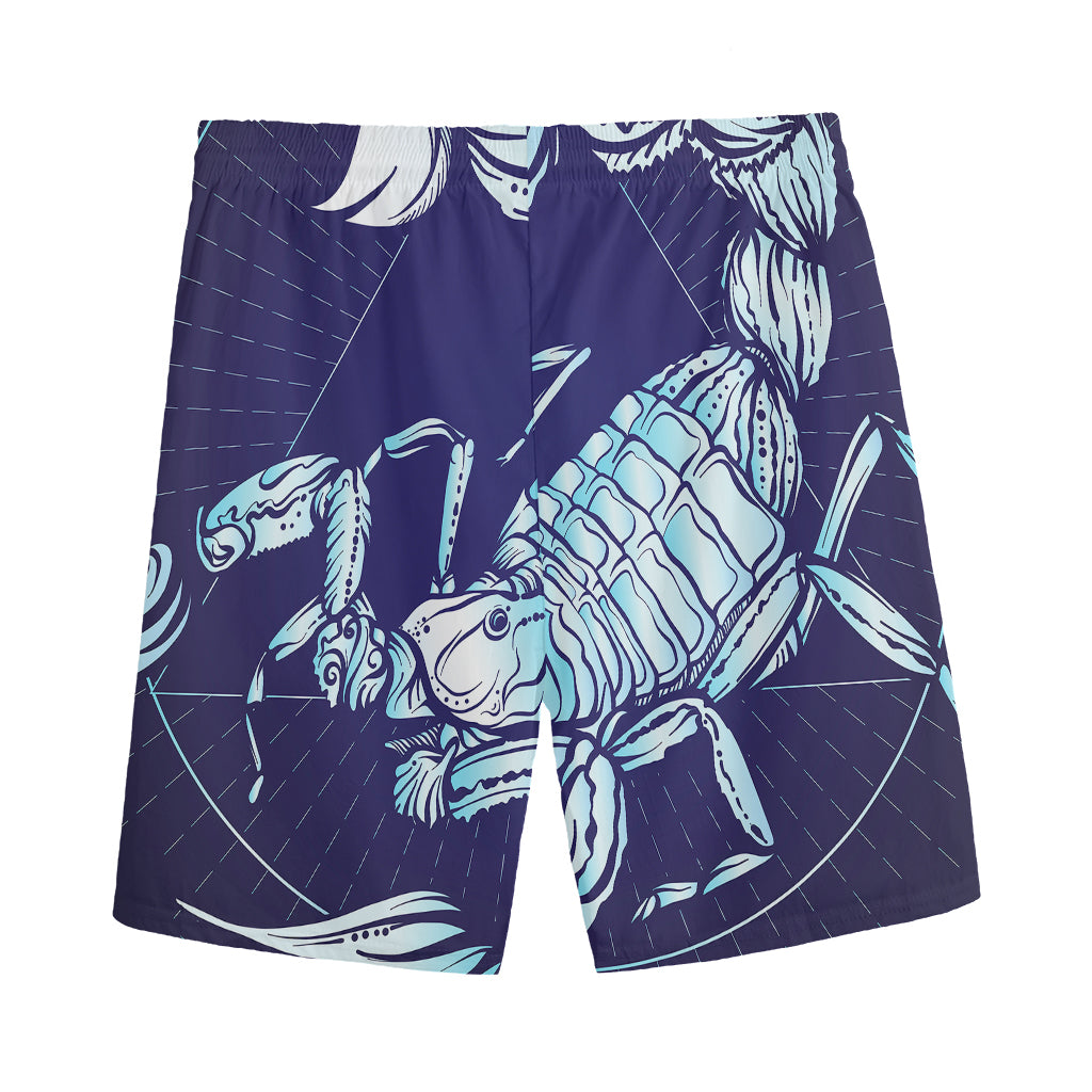 Astrological Scorpio Sign Print Men's Sports Shorts