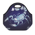 Astrological Scorpio Sign Print Neoprene Lunch Bag