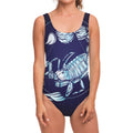 Astrological Scorpio Sign Print One Piece Swimsuit