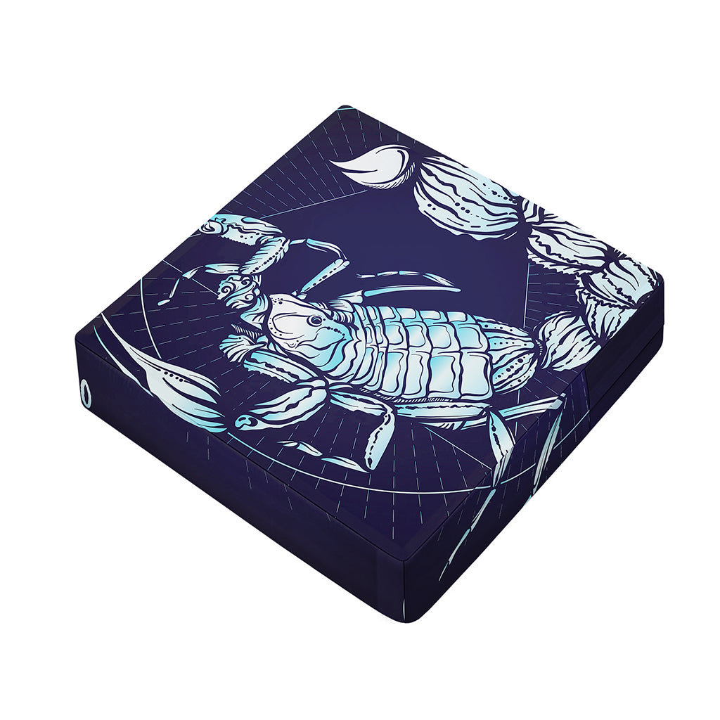 Astrological Scorpio Sign Print Outdoor Seat Cushion Cover