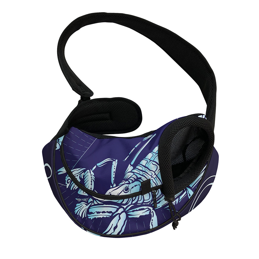 Astrological Scorpio Sign Print Pet Sling Carrier