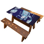 Astrological Scorpio Sign Print Picnic Table Cover
