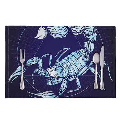 Astrological Scorpio Sign Print Placemat